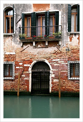 Framed Entrance by the Water by Igor Maloratsky | 19 x 13
