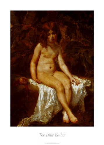 Framed The Little Bather by Thomas Couture | 27 ½ x 19 5/8
