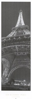 La Tour Eiffel by Jim Alinder Wall Art Décor 39 3/8 x 13 13/16 Art Print