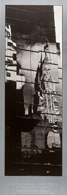 Chrysler Building Reflection by Jim Alinder Wall Art Décor 39 3/8 x 13 13/16 Art Print