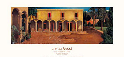 Framed En Soledad by Paul Valentine Lantz | 16 1/2 x 36