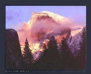 Half Dome, Winter Sunset, Yosemite by William Neill Wall Art Décor 26 x 32 Art Print