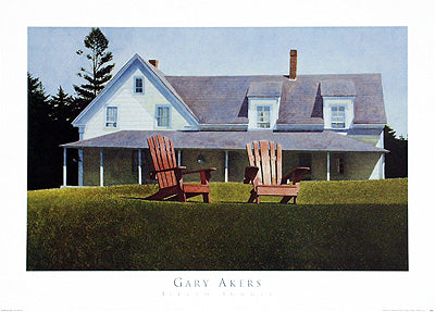 Island Summer by Gary Akers Wall Art Décor 23 x 32 Art Print