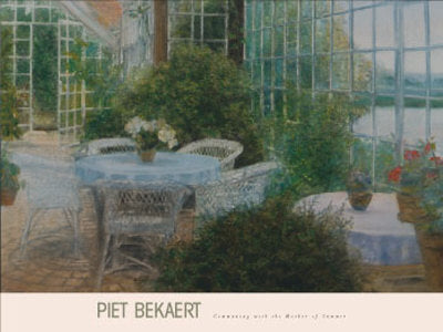 Framed Communing with the Mother of Summer by Piet Bekaert