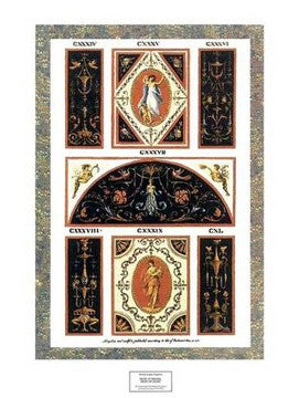 Muse of Drama, Muse of Music by Michael Pergolesi Wall Art Décor 23 3/4 x 18 Art Print