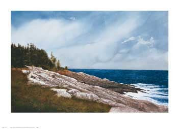 Pemaquid Point by Douglas Brega Wall Art Décor 23 x 32 Art Print