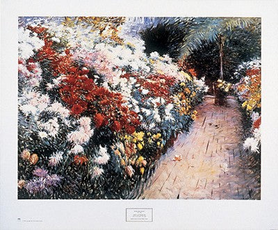 Chrysanthemums by Dennis Miller Bunker Wall Art Décor 20 1/2 x 27 1/2 Art Print