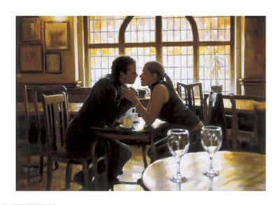Framed First Kiss by Rob Hefferan | 27 x 37