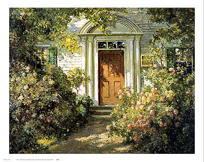 Grandmother's Doorway by Abbott Fuller Graves Wall Art Décor 34 x 42 Art Print