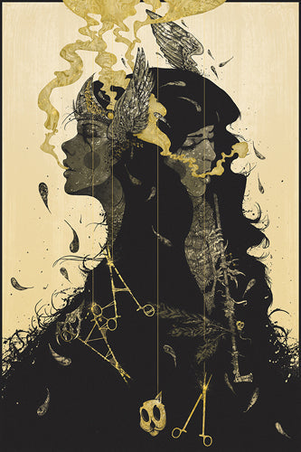 Framed No Love by Nikita Kaun | 20 x 14