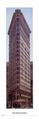 Flatiron Building by Keith & Meryl Behrle Wall Art Décor 40 x 13 1/2 Art Print