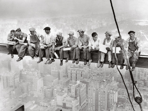 Framed Rockefeller Center, 1932 by Bettmann Archive | 18 x 24