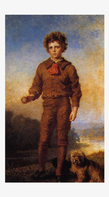 Portrait of George Paley by Carl W. Baverle Wall Art Décor 24 x 12 Art Print