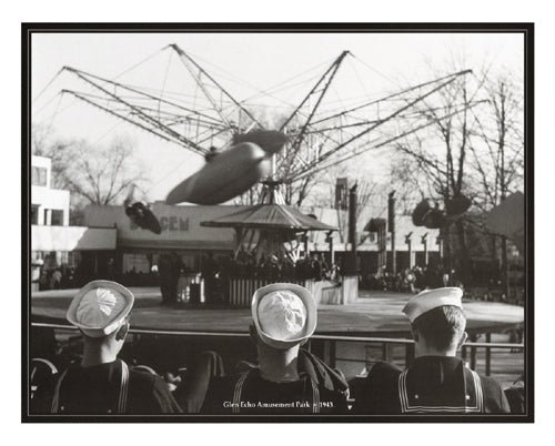 Framed Sailors at Glen Echo Amusement Park, Maryland, 1943 