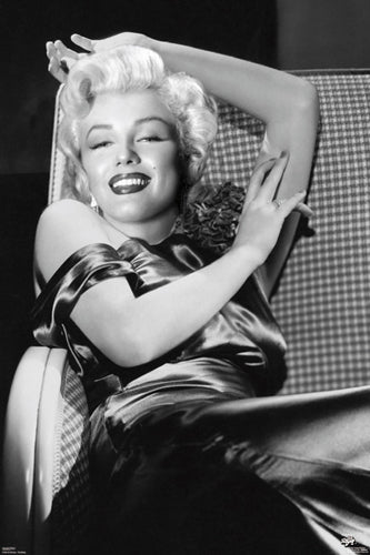 Framed Marilyn Monroe: Reclining 36 x 24