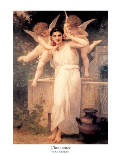 Le Innocence by William-Adolphe Bouguereau Wall Art Décor 14 x 11 Art Print