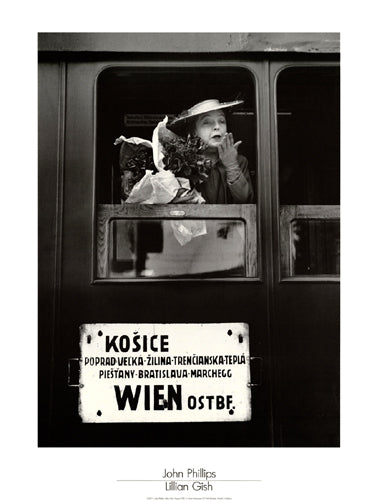 Framed Lillian Gish, Prague, 1938 by John Phillips | 31 1/2 x 23 5/8 Art P...