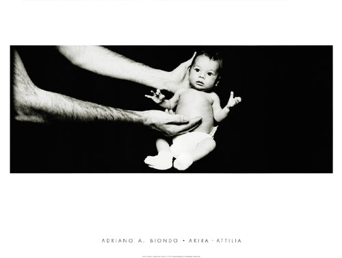 Akira - Attilia, 19.9.1991 by Adriano A. Biondo Wall Art Décor 23 5/8 x 31 1/2 Art Print