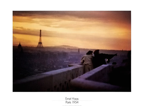 Framed Paris, 1954 by Ernst Haas | 23 5/8 x 31 ½