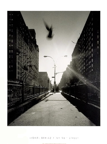 NY 96th Street, 1988 by Lionel Deriaz Wall Art Décor 31 ½ x 23 5/8 Art Print