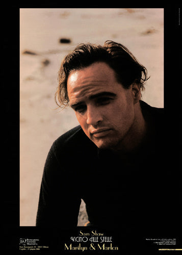 Framed Marlon Brando in One-Eyed Jacks, 1959 by Sam Shaw | 27 1/2 x 19 5/8...