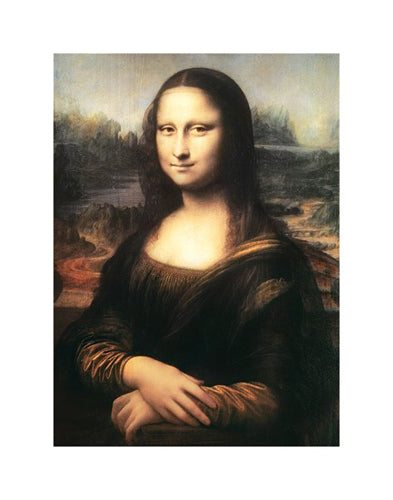 Framed Mona Lisa by Leonardo da Vinci | 14 x 11