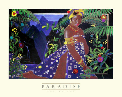 Paradise by Rob Wilson Wall Art Décor 22 x 28 Art Print