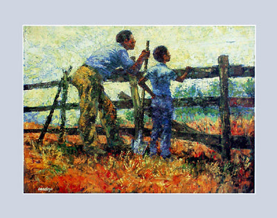 The Dreamers by Frank Cardozo Nicholas Wall Art Décor 22 x 28 Art Print