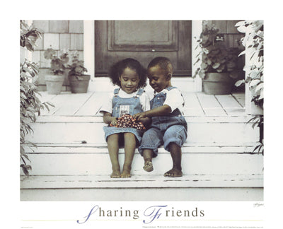 Framed Sharing Friends by Gail Goodwin | 16 x 20