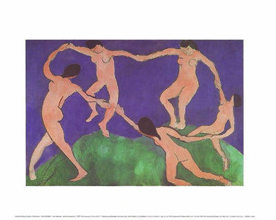 Framed Dance (First Version) by Henri Matisse | 11 x 14