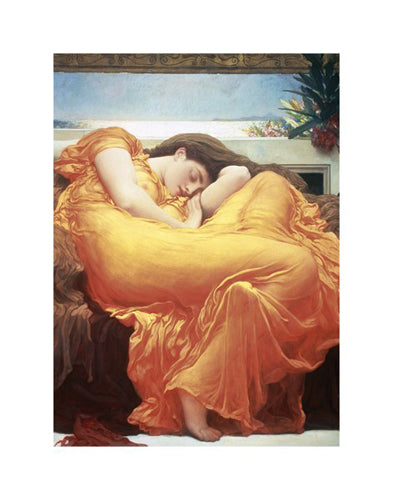 Framed Flaming June by Frederic Lord Leighton | 14 x 11