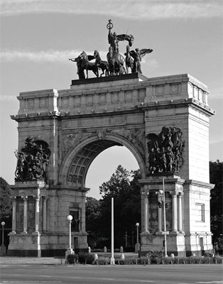 Grand Army Plaza Arch, Brooklyn by Phil Maier Wall Art Décor 14 x 11 Art Print