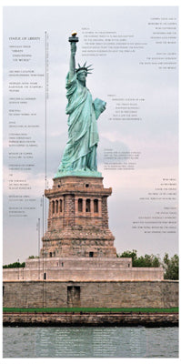 Framed Statue of Liberty Architecture by Phil Maier | 24 7/8 x 12 3/8 Art ...