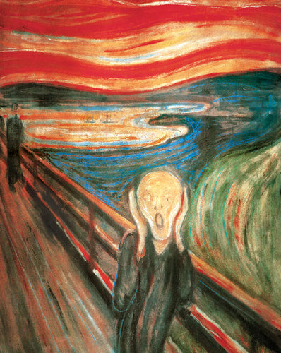 The Scream by Edvard Munch Wall Art Décor 14 x 11 Art Print