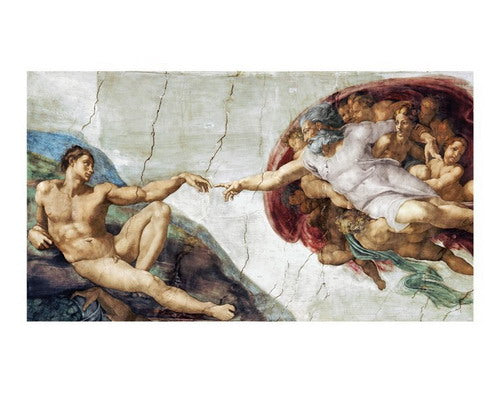 The Creation Of Adam by Michelangelo Buonarroti Wall Art Décor 11 x 14 Art Print