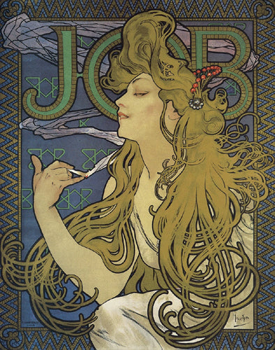 Job, 1897 by Alphonse Mucha Wall Art Décor 14 x 11 Art Print