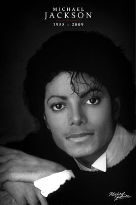 Framed Michael Jackson: 1958 - 2009 36 x 24