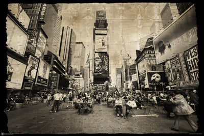 New York, New York by Barbara Manis Wall Art Décor 24 x 36 Art Print