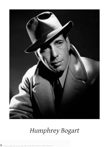 Humphrey Bogart by Kobal Collection Wall Art Décor 15 ¾ x 11 ¾ Art Print