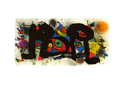 Sculpture II by Joan Miró Wall Art Décor 21 1/2 x 29 3/4 Art Print