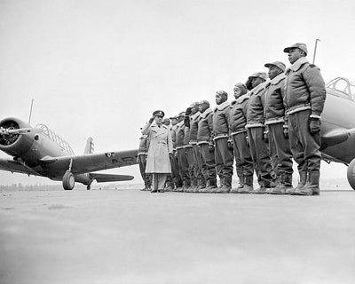 Framed Tuskegee Airmen: First Class of Cadets, 1941 by McMahan Photo Archive