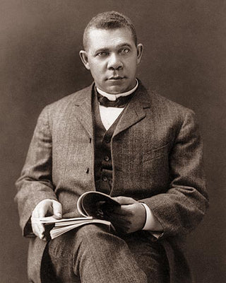 Framed Booker T. Washington, Hampton, Virginia, 1903 by McMahan Photo Archive