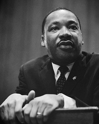 Framed Martin Luther King Jr., Washington DC, 1964 by McMahan Photo Archive