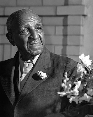 George Washington Carver, Tuskegee Institute, 1942 by McMahan Photo Archive Wall Art Décor 10 x 8 Art Print