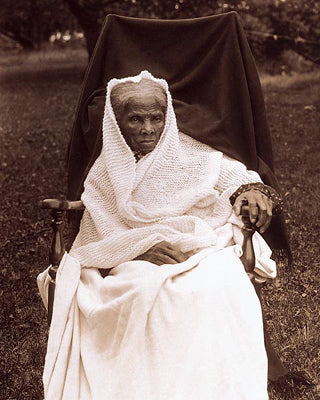 Framed Harriet Tubman at Her Home in Auburn, NY, 1911 by McMahan Photo Arc...