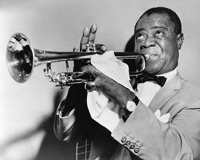 Framed Louis Armstrong, 1953 by McMahan Photo Archive | 8 x 10