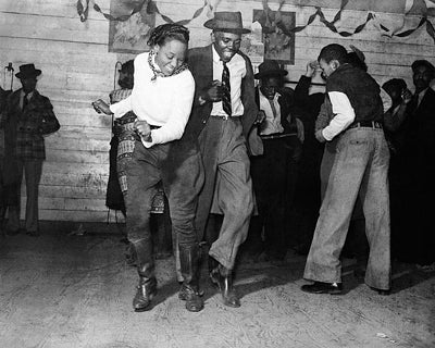 Framed Jitterbug, Negro Juke Joint, Claksdale, Mississippi, 1939 by McMaha...