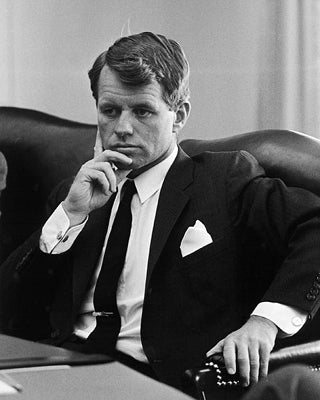Framed Robert F. Kennedy at the White House, 1964 by McMahan Photo Archive