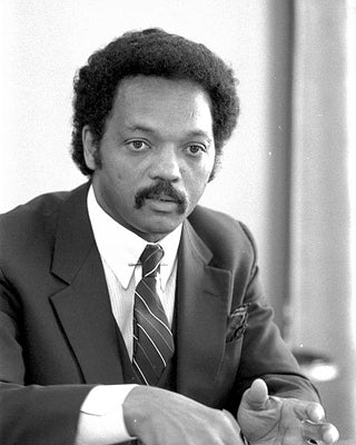 Framed Jesse Jackson, 1983 by McMahan Photo Archive | 10 x 8
