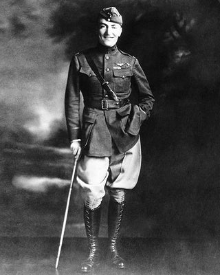 Framed US WWI Ace Edward Vernon Rickenbacker, c. 1917-20 by McMahan Photo ...